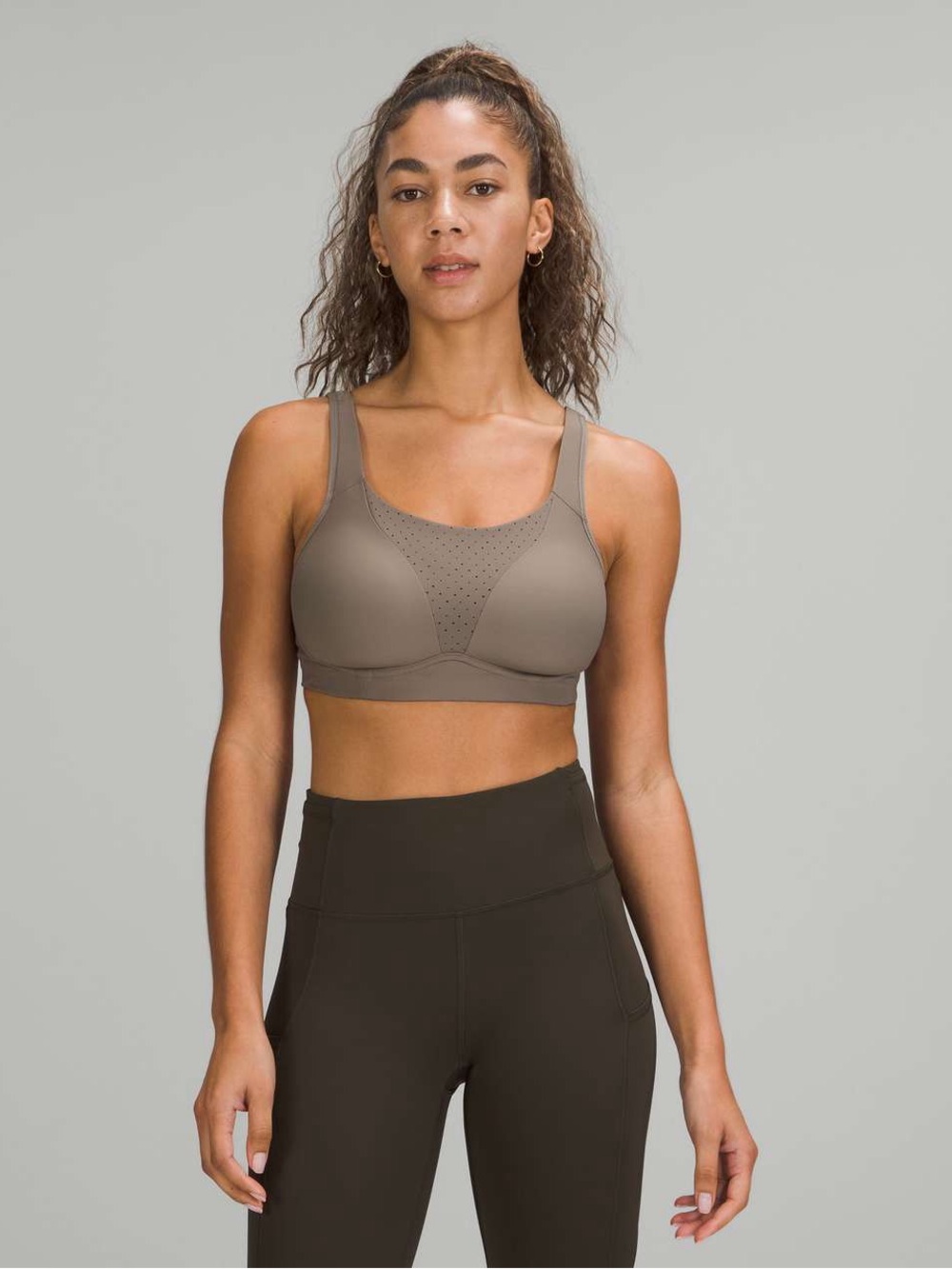 lululemon athletica Taupe Adjustable-Strap Sports Bra - Picture 2 of 2